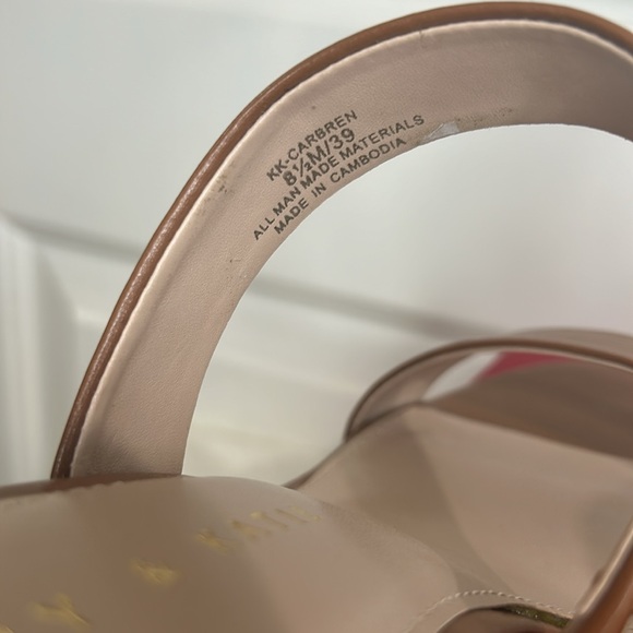 New! Kelly & Katie Carbren Cognac Sandal - Picture 5 of 13